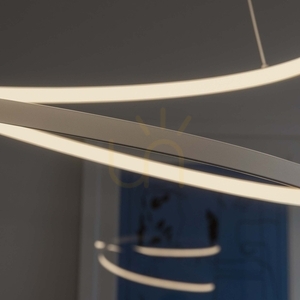 Pendellampa Ideallux OZ D80 mässing LED 3000K 269467 small 7