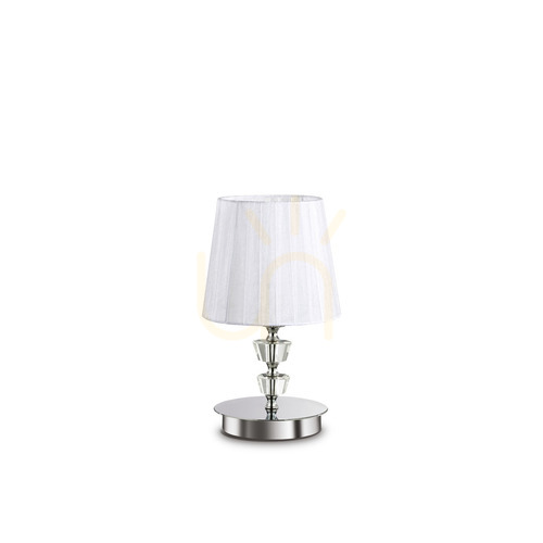 Kontrollera Bordslampa Ideallux Pegaso TL1 Small Bianco vit 059266