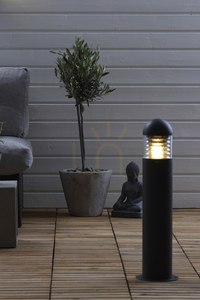 Outdoor Post Light Markslojd KURT 60 cm Dark Grey IP44 102571 small 1