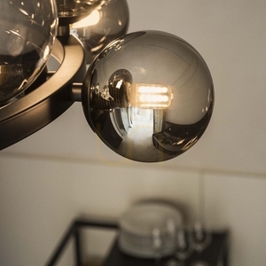 Pendellampa Ideallux Perlage SP14 vit mässing glas 85 cm 283814 4 Pendellampa Ideallux Perlage SP14 vit mässing glas 85 cm 283814 small 4