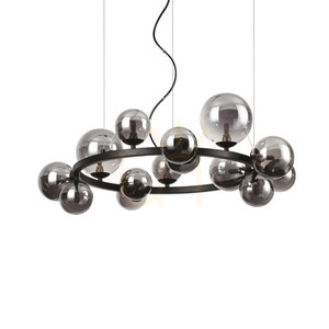 Taklampa Ideallux Perlage SP14 Fume 14 ljus 85 cm 271385 0 Taklampa Ideallux Perlage SP14 Fume 14 ljus 85 cm 271385 small 0