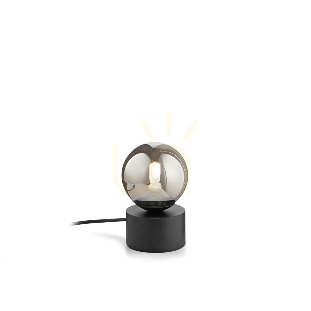 Kontrollera Bordslampa Ideallux PERLAGE TL1 Fume glas metall G9 292441 Bordslampa Ideallux PERLAGE TL1 Fume glas metall G9 292441