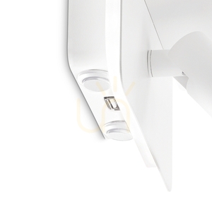 Vägglampa Ideallux Piano AP Bianco vit LED 10W 2-ljus 287317 2 Vägglampa Ideallux Piano AP Bianco vit LED 10W 2-ljus 287317 small 2