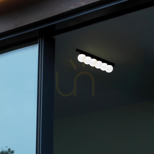 Kontrollera Plafond Ideallux Binomio vit LED 12W 30,9 cm 328232