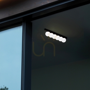 Plafond Ideallux Binomio svart 30,9 cm LED 12W 313283 small 1