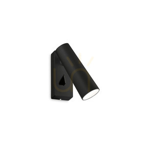 Vägglampa Ideallux PIPE AP svart LED 7W metall 281001 0 Vägglampa Ideallux PIPE AP svart LED 7W metall 281001 small 0