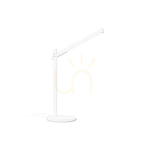 Kontrollera Bordslampa Ideallux Pivot TL Bianco vit LED dimbar 289168