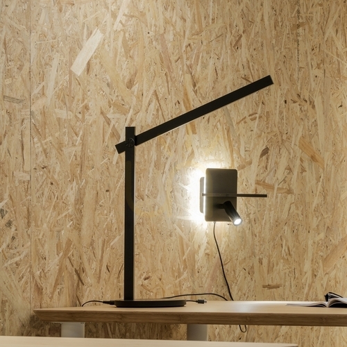 Kontrollera Bordslampa Ideallux Pivot TL svart LED 7W dimbar 289151