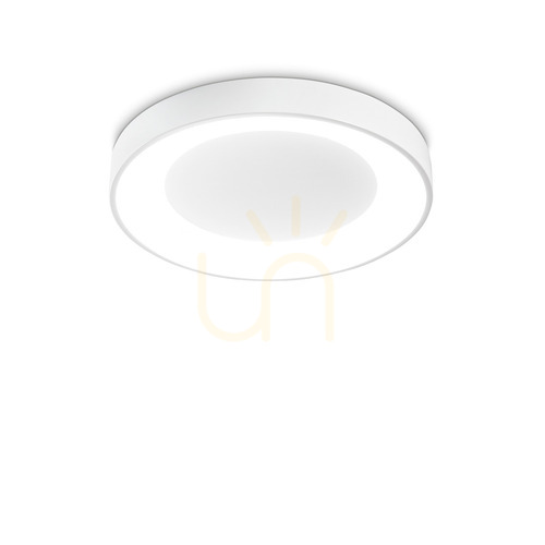 Kontrollera Plafond Ideallux PLANET PL D40 BIANCO vit LED 20W 312347