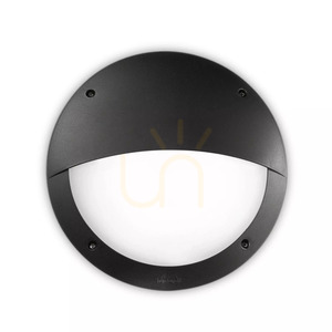Utomhus vägglampa Ideallux Polar vit Ø30 cm 096681 small 2