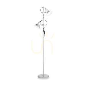 Stående lampa Ideallux POLLY PT2 Argento silver metall 154 cm 061115 small 0