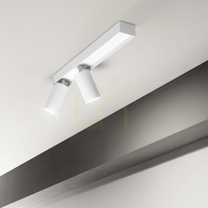 Plafond Ideallux Profilo PL2 Bianco vit 45 cm GU10 314716 1 Plafond Ideallux Profilo PL2 Bianco vit 45 cm GU10 314716 small 1
