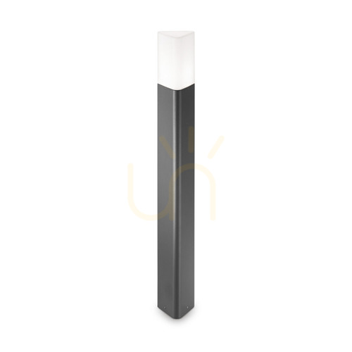 Kontrollera Utomhusstående lampa Ideallux PULSAR PT1 antracit 80 cm 135908