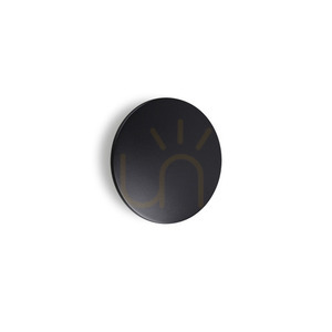 Utomhusvägglampa Ideallux Punto D30 svart LED 16W 328577 0 Utomhusvägglampa Ideallux Punto D30 svart LED 16W 328577 small 0