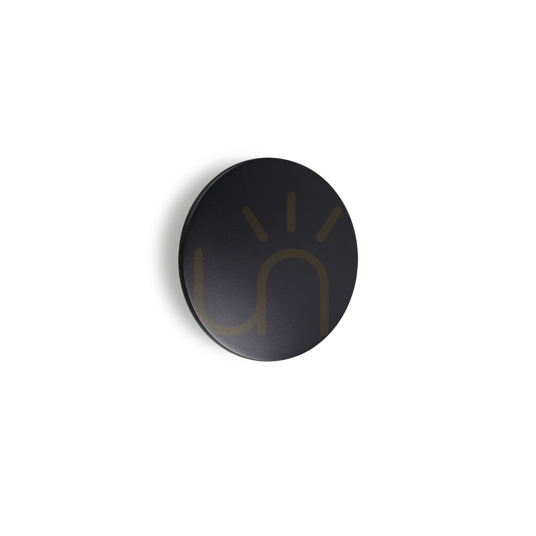 Kontrollera Utomhusvägglampa Ideallux Punto D30 svart LED 16W 328577 Utomhusvägglampa Ideallux Punto D30 svart LED 16W 328577