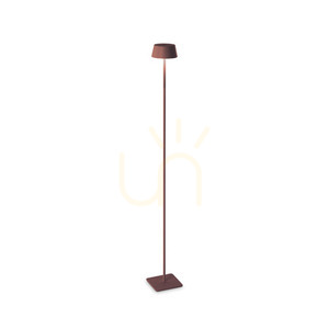 Utomhusstående lampa Ideallux PURE PT Coffee brun 115 cm LED 328508 0 Utomhusstående lampa Ideallux PURE PT Coffee brun 115 cm LED 328508 small 0