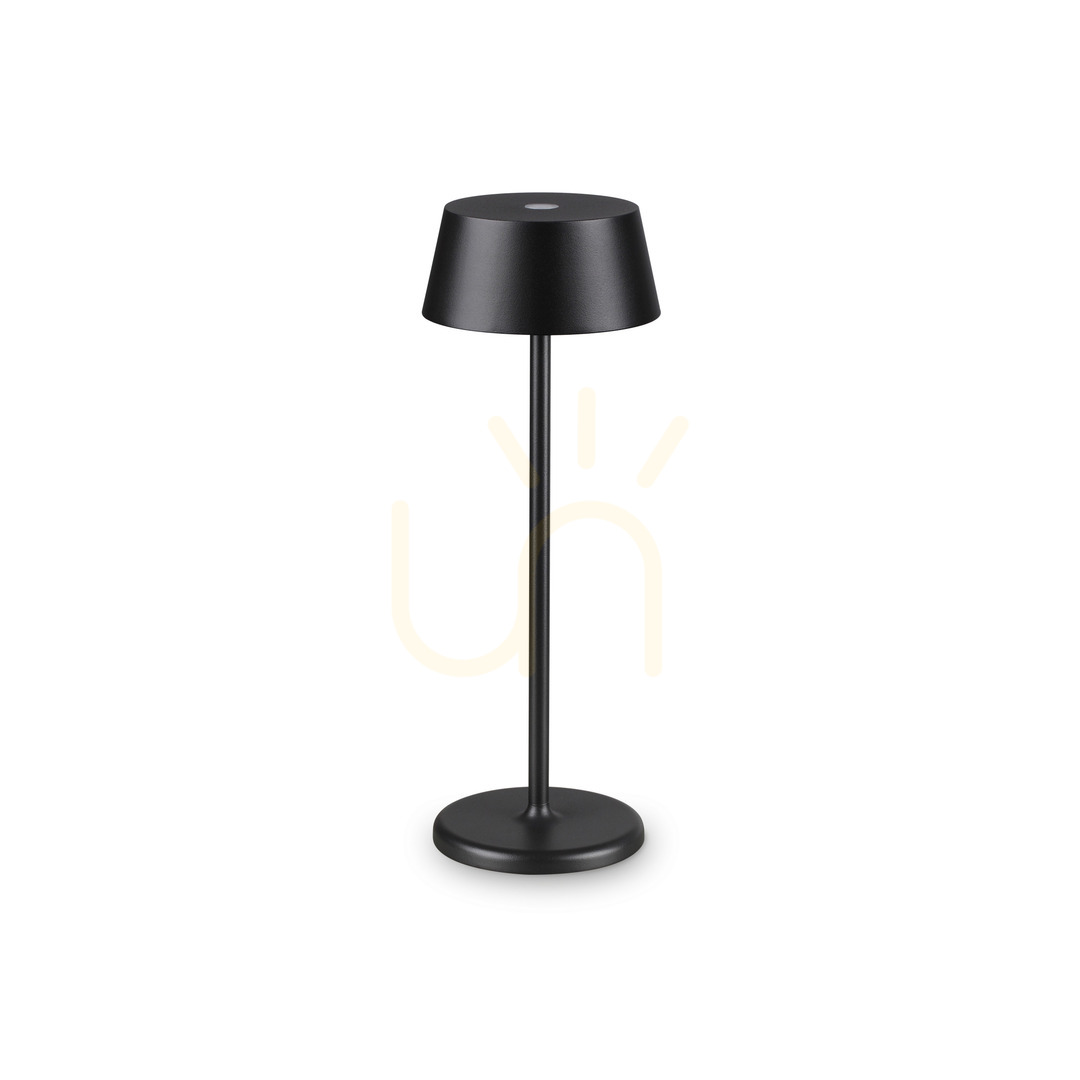 Kontrollera Bordslampa Ideallux PURE TL Nero svart LED dimbar 32 cm 311678 Bordslampa Ideallux PURE TL Nero svart LED dimbar 32 cm 311678