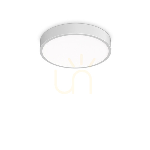 Kontrollera Badrumsplafond IP44 Ideallux Ray vit 40 cm LED 26W 318264