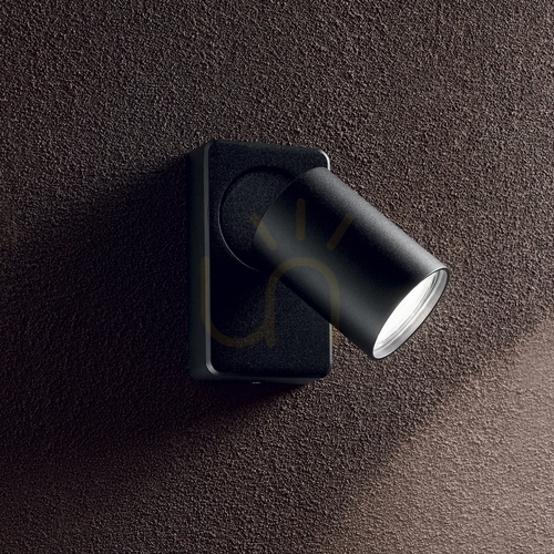 Kontrollera Vägglampa Ideallux Rudy AP1 Round vit GU10 229027