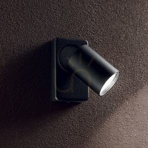 Vägglampa Ideallux Rudy AP1 Round vit GU10 229027 small 1
