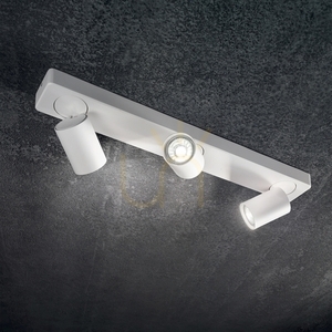 Plafond Ideallux Rudy PL3 Round vit 54 cm 229065 small 2