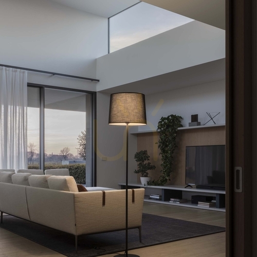 Kontrollera Stående lampa Ideallux SET UP MPT1 svart 145 cm 259970