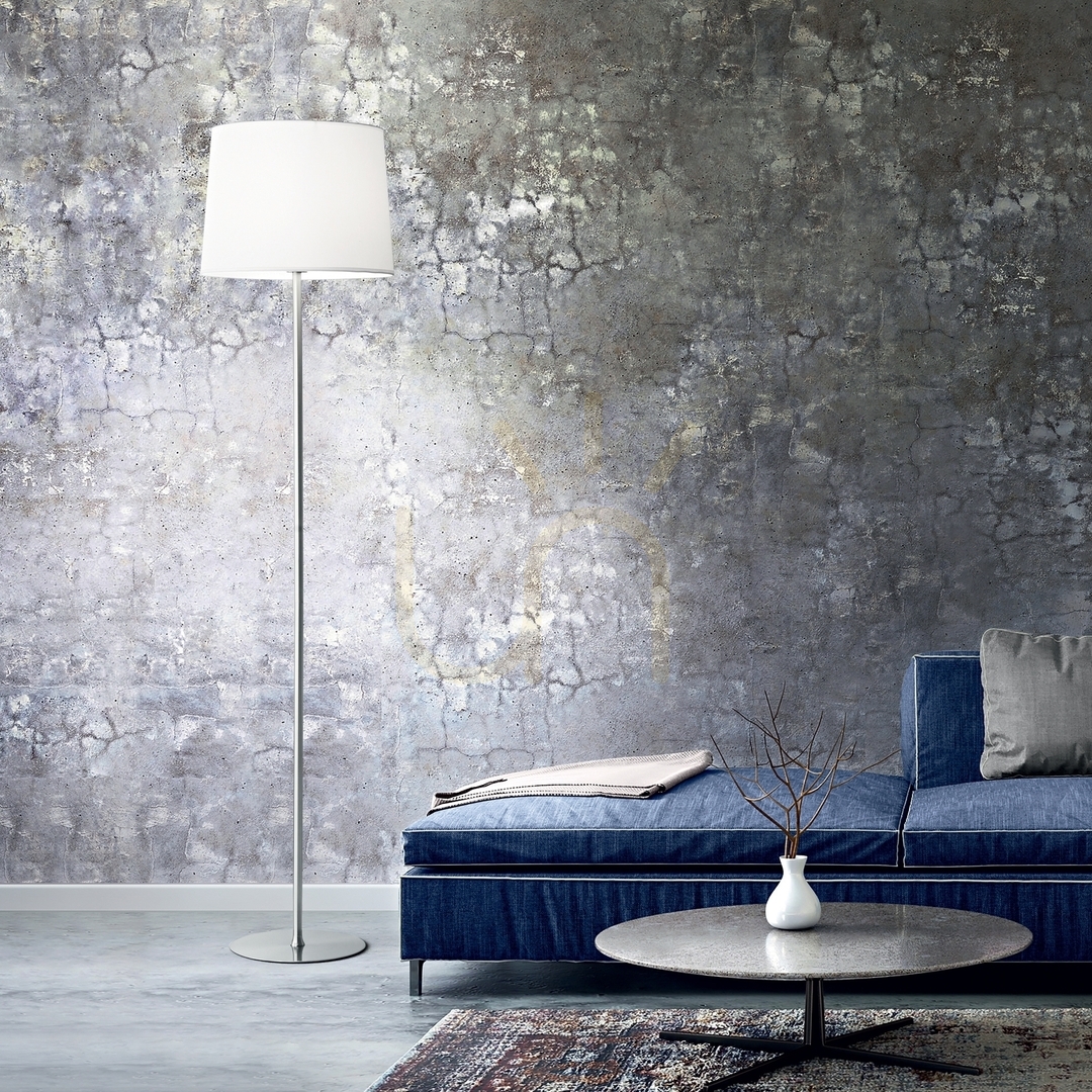 Visa Stående lampa Ideallux SET UP 260006 mässing 145 cm E27 Stående lampa Ideallux SET UP 260006 mässing 145 cm E27