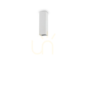 Ideal Lux LOOK 233772 vit fyrkantig takspot GU10 20 cm small 2