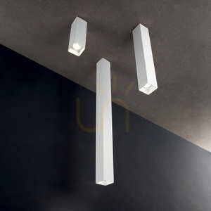Plafond Ideallux LOOK svart metall GU10 20 cm 233765 small 1