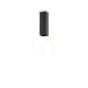 Plafond Ideallux LOOK svart metall GU10 20 cm 233765 small 2