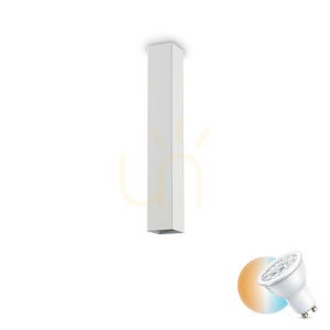 Plafond Ideallux Look vit metall GU10 H40 233833 small 0