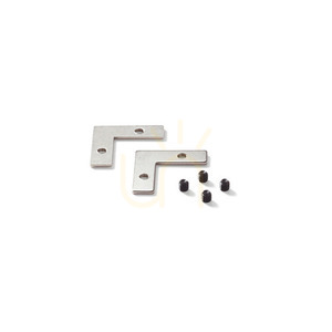 Ändstycke Ideallux SLOT kit destra sinistra silver aluminium 223759 small 0