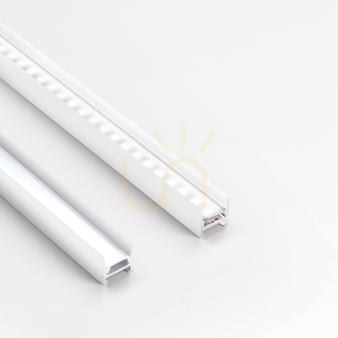 Utsikt LED-profil Ideallux SLOT vit 200 cm aluminium 307145 LED-profil Ideallux SLOT vit 200 cm aluminium 307145