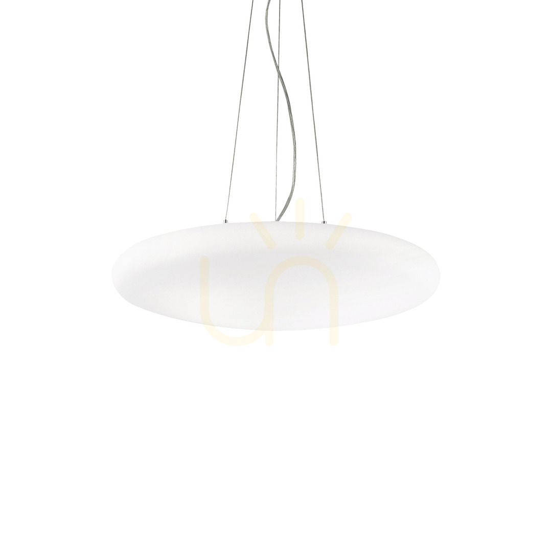 Kontrollera Taklampa Ideallux SMARTIES SP3 D42 vit glas 3-ljus 032016 Taklampa Ideallux SMARTIES SP3 D42 vit glas 3-ljus 032016