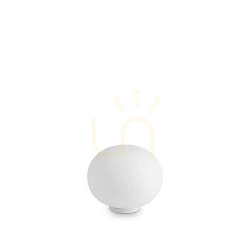 Kontrollera Bordslampa Ideallux SMARTIES TL1 D30 vit glas 327907