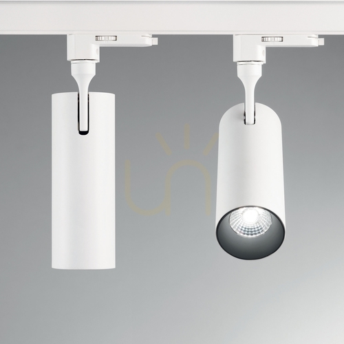 Kontrollera Spårljus Ideallux Smile 15W 4000K svart 189963