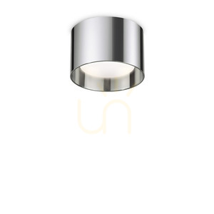 Plafond Ideallux SPIKE PL1 Round krom 10 cm 310886 0 Plafond Ideallux SPIKE PL1 Round krom 10 cm 310886 small 0