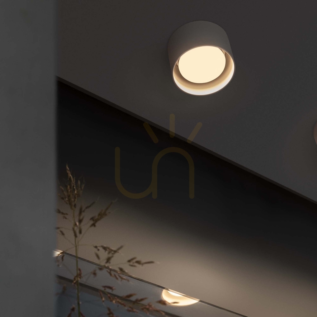 Förhandsvisning Plafond Ideallux Spike PL1 Round mässing 10 cm 285238 Plafond Ideallux Spike PL1 Round mässing 10 cm 285238