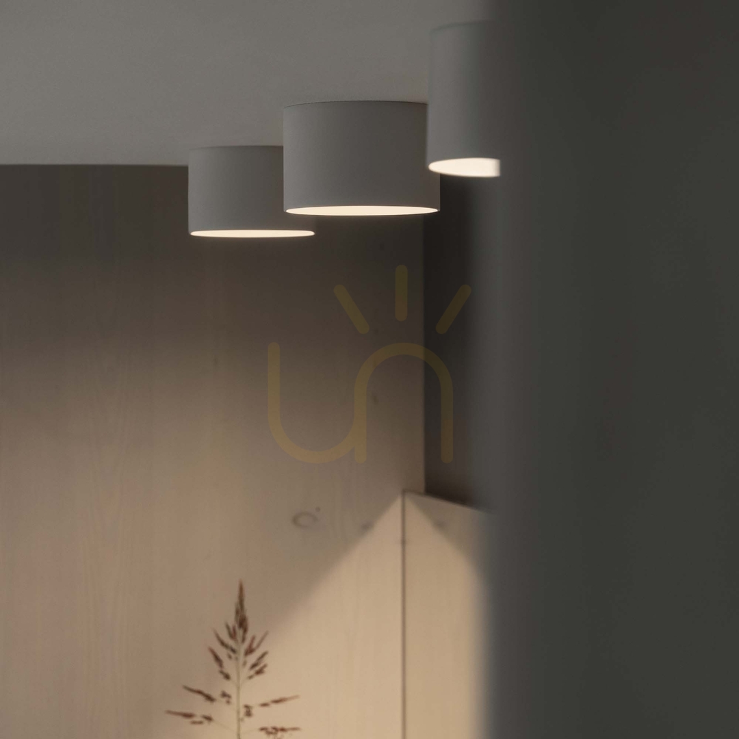 Display Plafond Ideallux Spike PL1 Round mässing 10 cm 285238 Plafond Ideallux Spike PL1 Round mässing 10 cm 285238