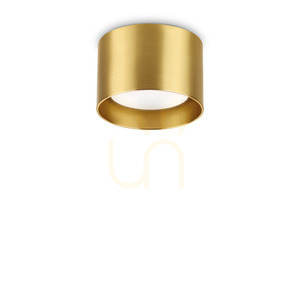 Plafond Ideallux Spike PL1 Round mässing 10 cm 285238 0 Plafond Ideallux Spike PL1 Round mässing 10 cm 285238 small 0