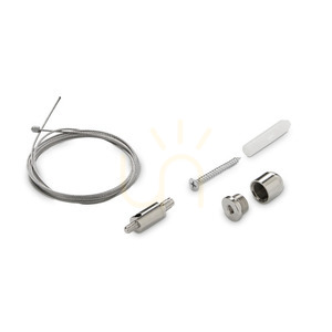 Kabelkit Ideallux STEEL Single Cable 2 m silver aluminium 271750 0 Kabelkit Ideallux STEEL Single Cable 2 m silver aluminium 271750 small 0