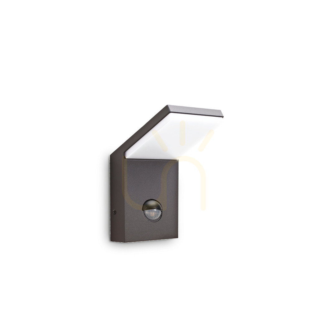 Kontrollera Utomhusvägglampa Ideallux Style antracit LED 9W 3000K 246864 Utomhusvägglampa Ideallux Style antracit LED 9W 3000K 246864