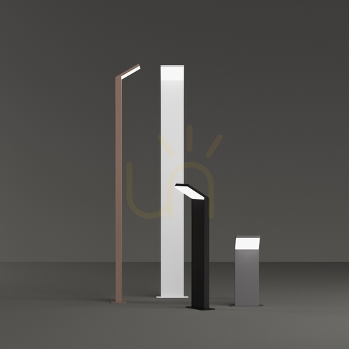 Kontrollera Utomhusstående lampa Ideallux Style PT H050 grå 3000K 322551