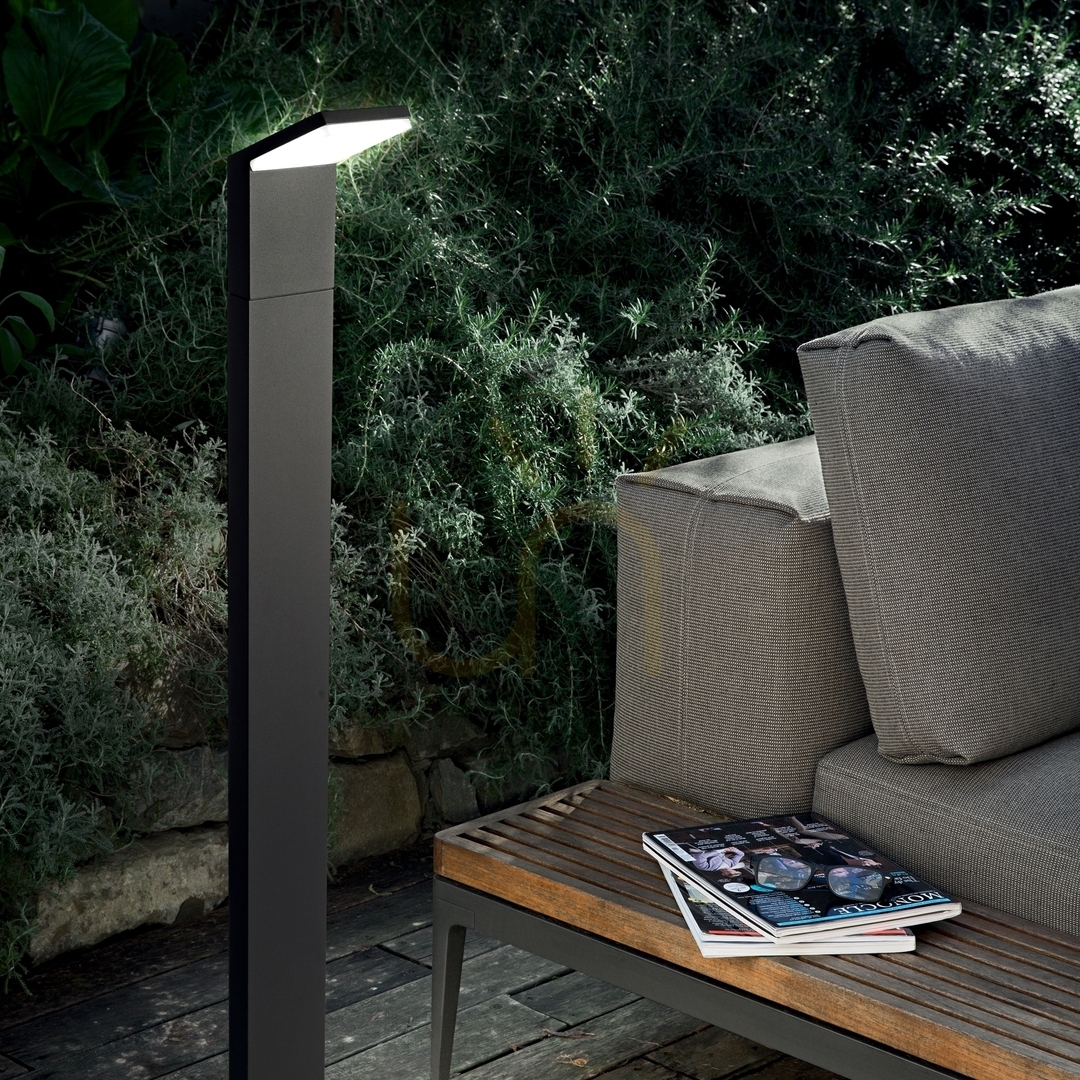 Kontrollera Utomhuslampa Ideallux Style PT H100 vit 3000K 318707 Utomhuslampa Ideallux Style PT H100 vit 3000K 318707