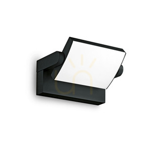 Utomhus vägglampa Ideallux SWIPE AP Nero svart LED 20,5W 287706 small 0