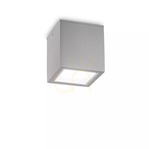 Kontrollera Utomhusplafond Ideallux TECHO PL1 BIG antracit GU10 IP54 251516