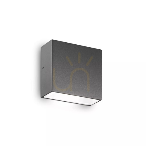 Kontrollera Utomhusvägglampa Ideallux Tetris AP1 Bianco vit 114293