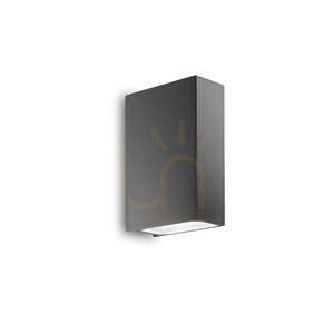 Ideal Lux Tetris-2 AP2 vägglampa för utomhusbruk antracit G9 2×15 W 113791 small 0