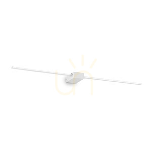 Vägglampa Ideallux Essence vit LED 115 cm aluminium 327945 small 0