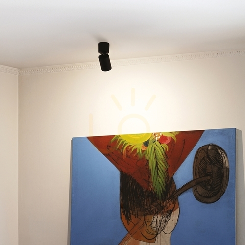 Kontrollera Plafond Ideallux TOBY PL1 BIANCO vit GU10 Ø6 cm 271538